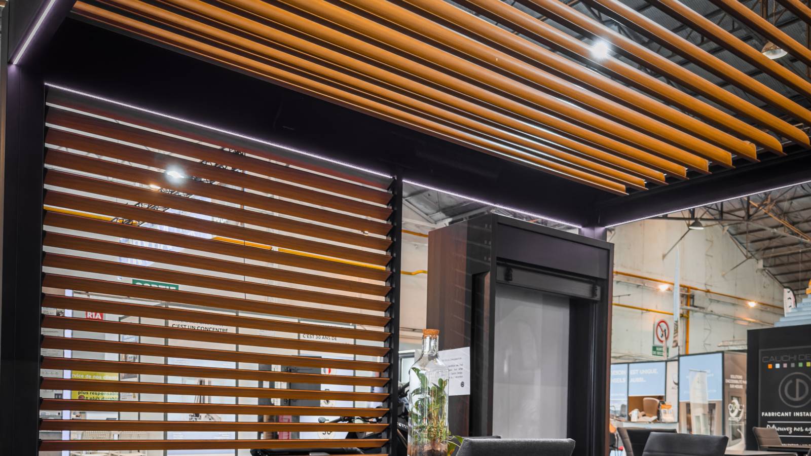 Brise soleil orientable 