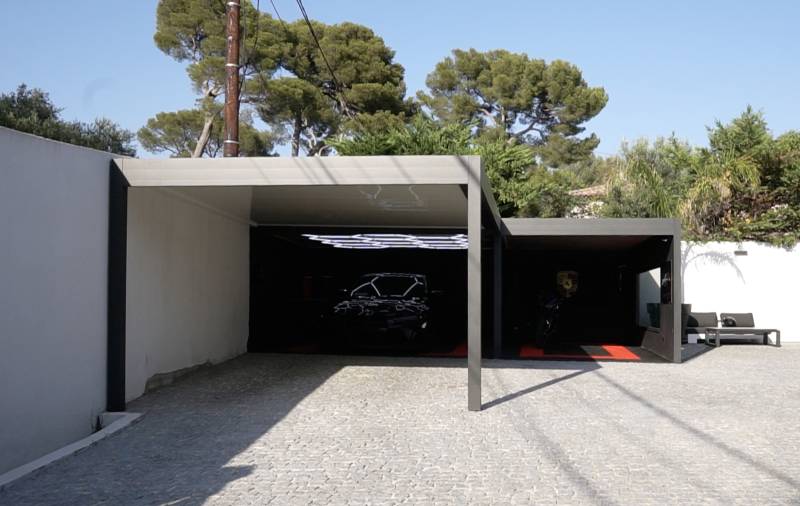 Carport en aluminium 2 places : la solution parfaite pour protéger votre véhicule à Niort by Cauchi Design