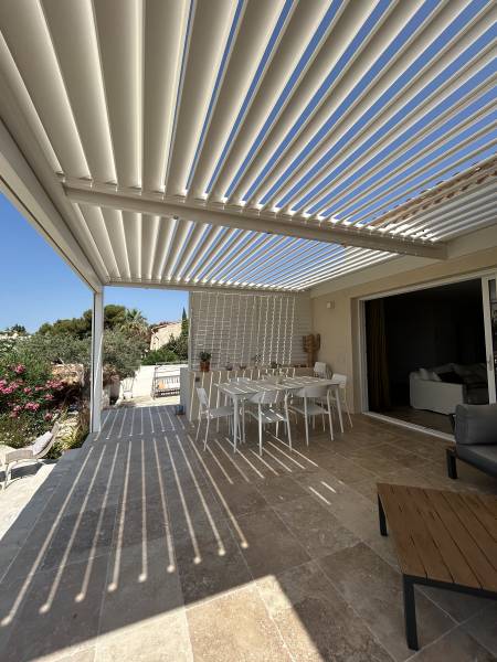 BSO sur Pergola Bioclimatique 
