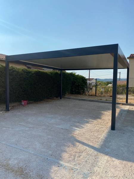 Carport en aluminium 