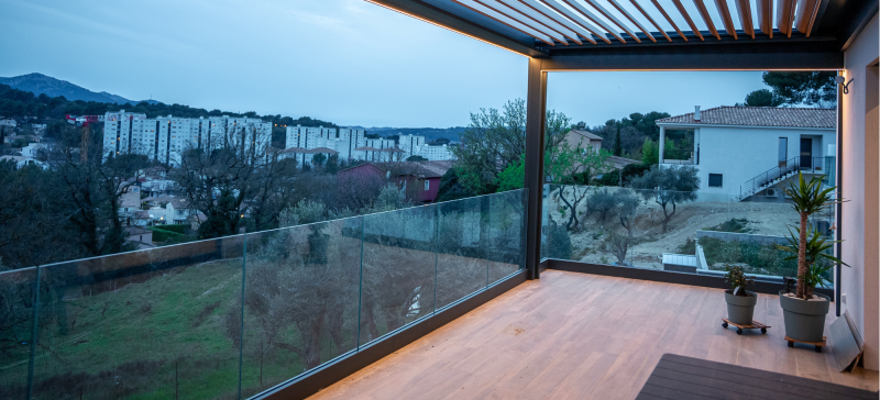 Pergola bioclimatique devis - Niort 